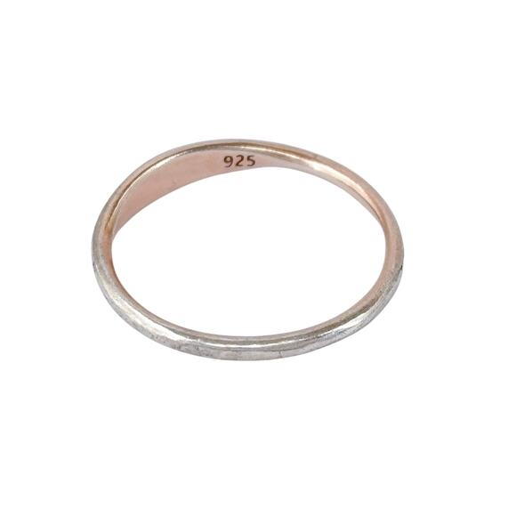 Vintage Worn Gold Plated Sterling Silver 925 Grateful Ring Size 7 - Picture 5 of 10